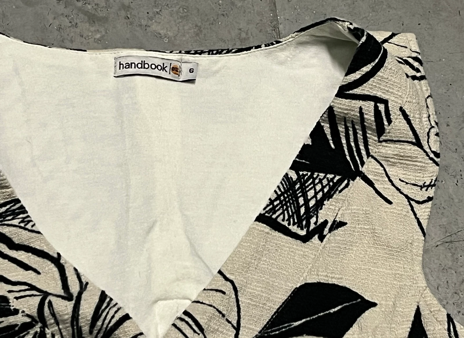 Black and white floral printed vest top – photo 8